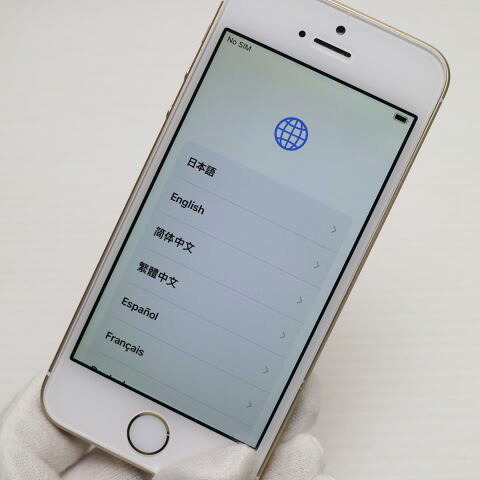 iPhone SE 16GB ゴールド SIMフリー 中古 スマホ Apple 白ロム【超美品】保証付き 赤ロム保証(サムネイル3枚目)