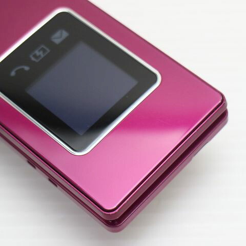 かんたん携帯9 505SH ワインレッド SoftBank 中古 白ロム ガラケー SHARP【超美品】保証付き 赤ロム保証(サムネイル3枚目)