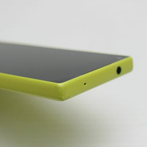 Xperia Z5 Compact SO-02H イエロー docomo 中古 スマホ SONY 白ロム【美品】保証付き 赤ロム保証(サムネイル3枚目)