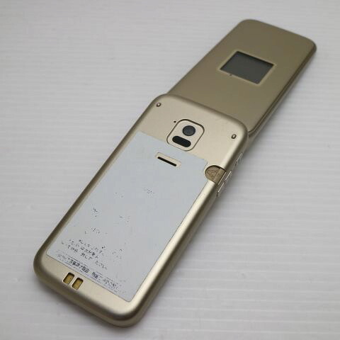 らくらくホン F-02J ゴールド docomo 中古 ガラケー 富士通 白ロム【美品】保証付き 赤ロム保証(サムネイル2枚目)