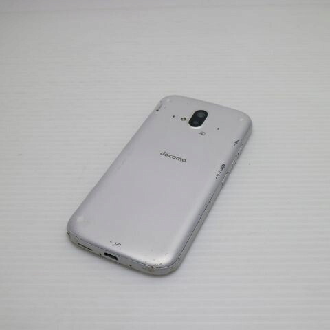 らくらくスマートフォン F-52B ホワイト docomo 中古【ジャンク