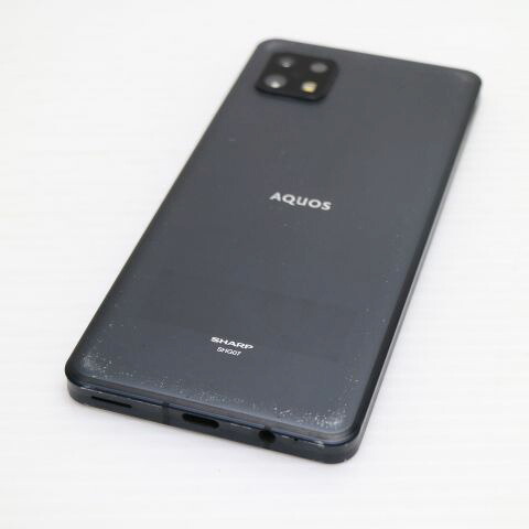AQUOS sense6s SHG07 ブラック AQUOS sense6s SHG07 ブラック au 中古 スマホ 白ロム【美品】保証付き