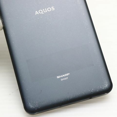 AQUOS sense6s SHG07 ブラック au 中古 スマホ 白ロム【美品】保証付き