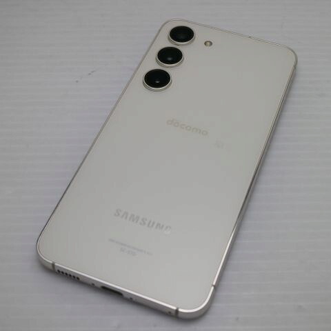 Galaxy S23 SC-51D クリーム docomo 中古 スマホ SAMSUNG【美品】保証付き 赤ロム保証(サムネイル2枚目)