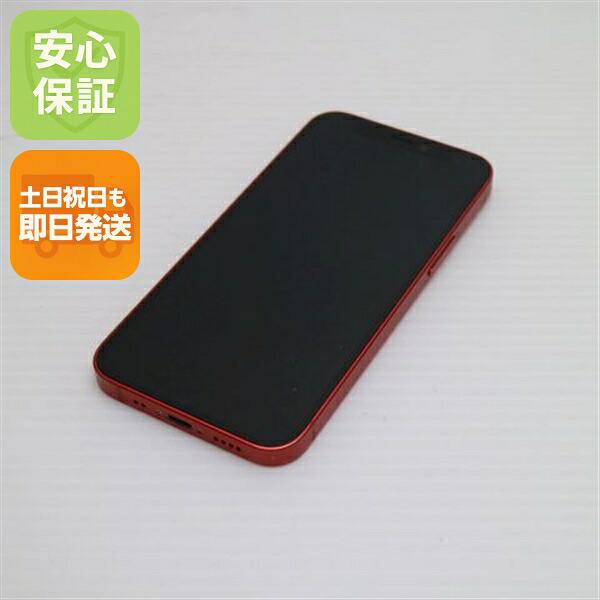 iPhone 12 mini 64GB レッド SIMフリー 中古 スマホ 白ロム Apple【美品】保証付き 赤ロム保証