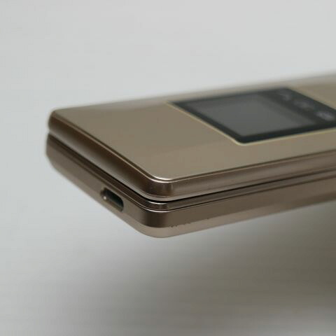 かんたん携帯11 A207SH ゴールド SoftBank 中古 ガラケー SHARP【超美