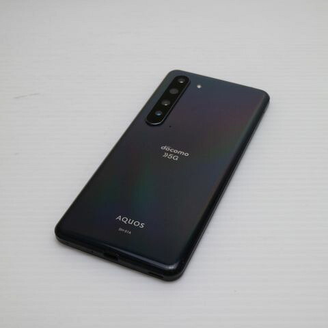 AQUOS R5G SH-51A ブラックレイ docomo 中古 スマホ 白ロム【美品】保証付き 赤ロム保証(サムネイル2枚目)