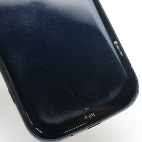 らくらくスマートフォン me F-01L ブラック docomo 中古 スマホ 白ロム【美品】保証付き 赤ロム保証(サムネイル3枚目)
