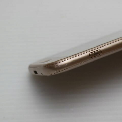 らくらくスマートフォン me F-01L ゴールド docomo 中古 スマホ 白ロム【美品】保証付き 赤ロム保証(サムネイル3枚目)