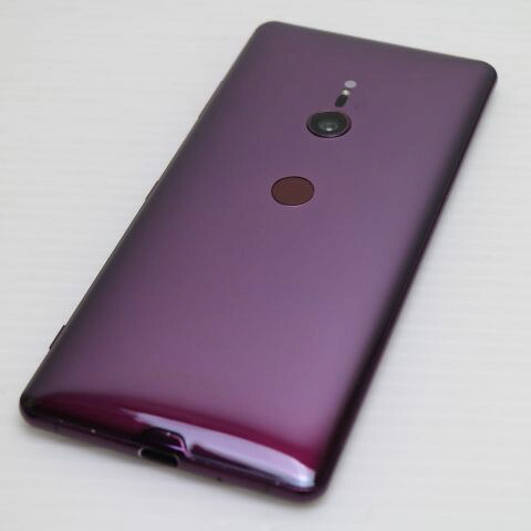 Xperia XZ3 SOV39 ボルドーレッド au 中古 スマホ 白ロム【超美品】保証付き 赤ロム保証(サムネイル2枚目)