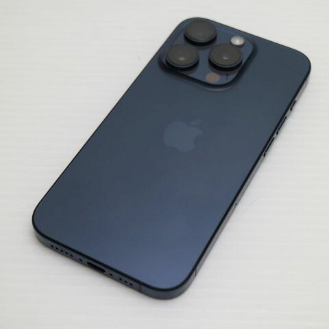iPhone 15 Pro 128GB ブルーチタニウム SIMフリー 中古 スマホ Apple【超美品】保証付き 赤ロム保証(サムネイル2枚目)