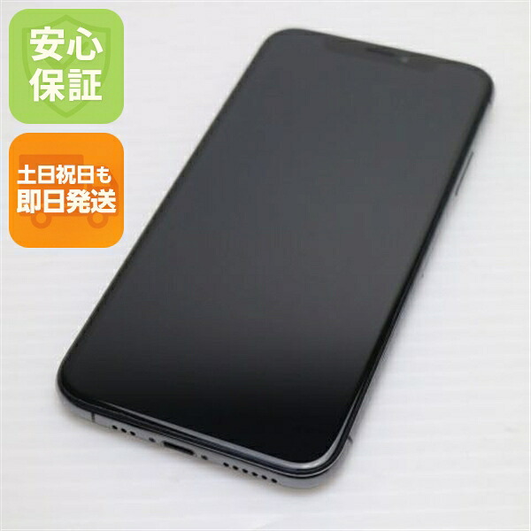iPhone XS 64GB スペースグレイ SIMフリー 中古 白ロム Apple【超美品】保証付き 赤ロム保証