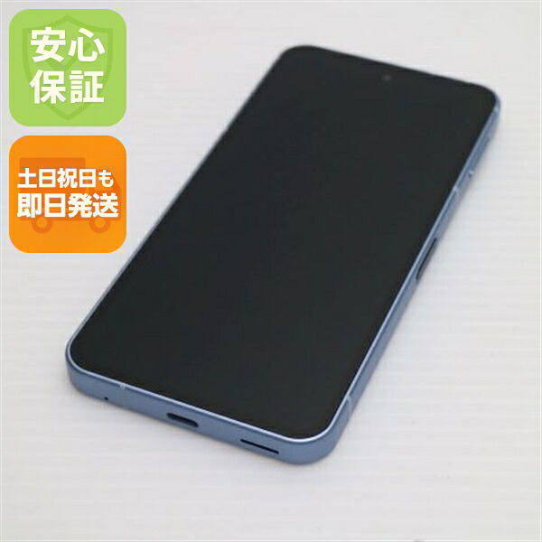 AQUOS sense9 128GB ブルー SIMフリー 中古 スマホ SHARP【美品】保証付き 赤ロム保証