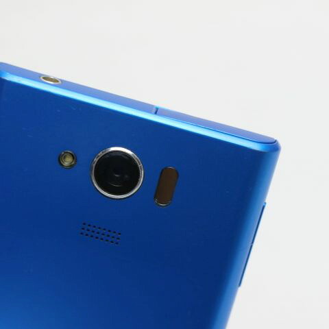 AQUOS SERIE mini SHV31 ブルー au 中古 シアン( ) スマホ SHARP【ジャンク】(サムネイル2枚目)