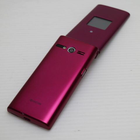 かんたんケータイ KYF38 ワインレッド au 中古 ガラケー 白ロム【美品】保証付き 赤ロム保証(サムネイル2枚目)