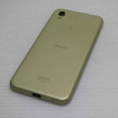 AQUOS sense2 SH-M08 アッシュイエロー SIMフリー 中古 スマホ 白ロム【超美品】保証付き 赤ロム保証(サムネイル2枚目)