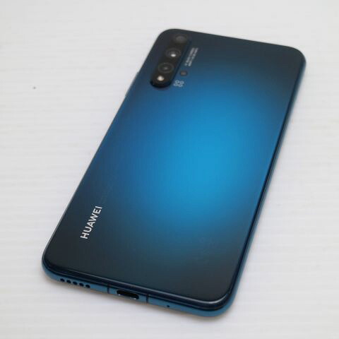 HUAWEI nova 5T クラッシュブルー SIMフリー 中古 スマホ 白ロム【超美品】保証付き 赤ロム保証(サムネイル2枚目)
