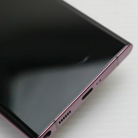Galaxy S22 Ultra SCG14 バーガンディ au 中古 スマホ【ジャンク】(サムネイル3枚目)