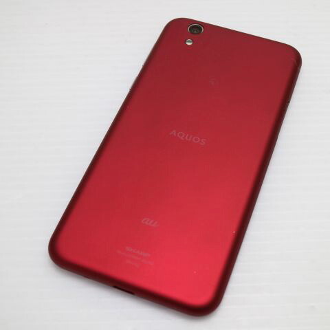 AQUOS sense SHV40 レッド au 中古 スマホ スマホ 白ロム SHARP【超美品】保証付き 赤ロム保証(サムネイル2枚目)