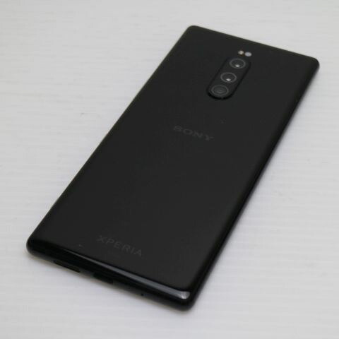 Xperia 1 SOV40 ブラック au 中古 スマホ 白ロム【新品同様】保証付き 赤ロム保証(サムネイル2枚目)