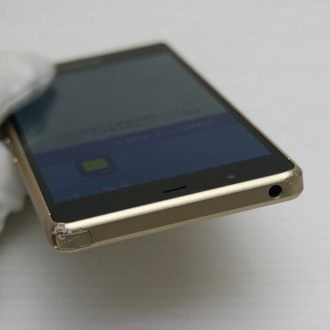 arrows SV F-03H ゴールド docomo 中古 スマホ 富士通 白ロム【超美品】保証付き 赤ロム保証(サムネイル3枚目)