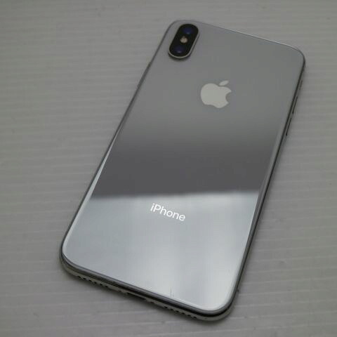 iPhone X 64GB シルバー SIMフリー 中古 スマホ スマホ Apple 白ロム【超美品】保証付き 赤ロム保証(サムネイル2枚目)