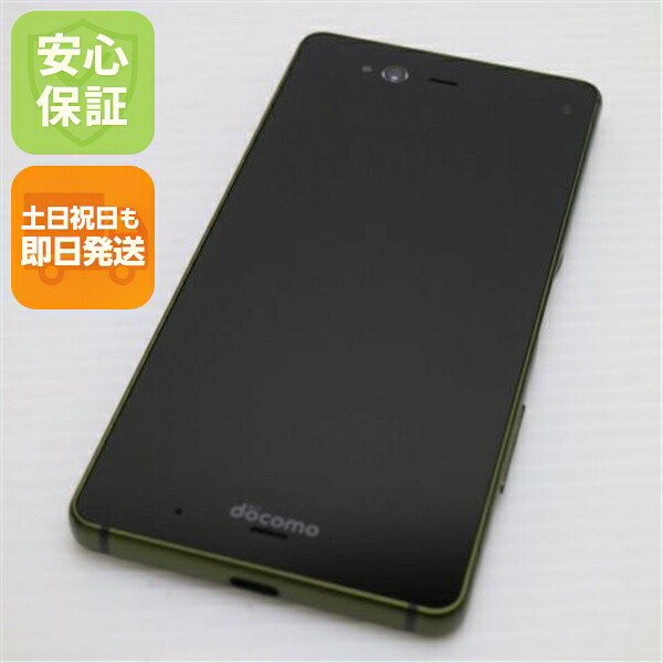 arrows NX F-01K モスグリーン docomo 中古 スマホ スマホ 白ロム 富士通【新品同様】保証付き 赤ロム保証