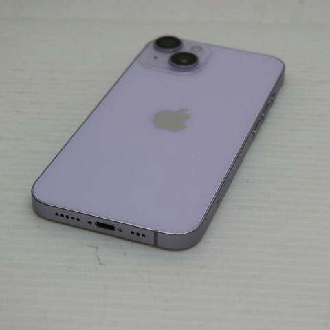 iPhone 14 128GB パープル SIMフリー 中古 スマホ【美品】保証付き 赤ロム保証(サムネイル2枚目)