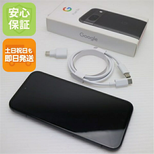 Pixel 8a オブシディアン SIMフリー 中古 Google スマホ Google【超美品】保証付き 赤ロム保証