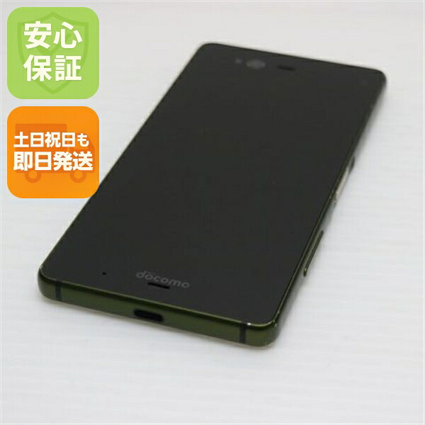 arrows NX F-01K モスグリーン docomo 中古 スマホ スマホ 白ロム 富士通【美品】保証付き 赤ロム保証