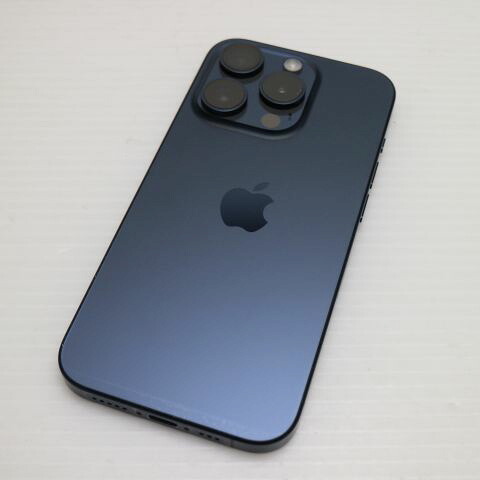 iPhone 15 Pro 128GB ブルーチタニウム SIMフリー 中古 スマホ Apple【超美品】保証付き 赤ロム保証(サムネイル2枚目)