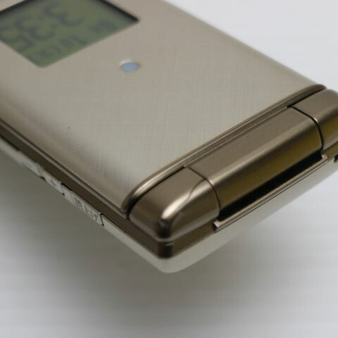 かんたんケータイ KYF38 シャンパンゴールド au 中古 ガラケー 白ロム【美品】保証付き 赤ロム保証(サムネイル2枚目)