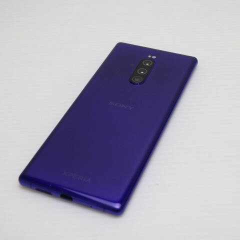 Xperia 1 802SO パープル SoftBank 中古 スマホ 白ロム【新品同様】保証付き 赤ロム保証(サムネイル2枚目)