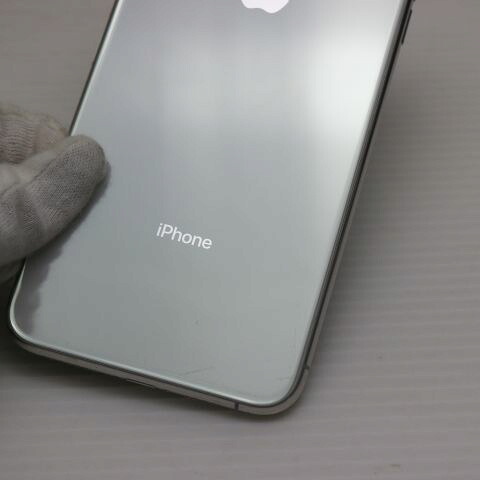 iPhone XS Max 64GB シルバー SIMフリー 中古 白ロム Apple【美品】保証付き 赤ロム保証(サムネイル3枚目)