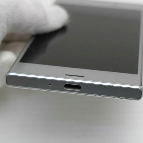 Xperia XZ SO-01J プラチナム シルバー docomo 中古 （ ） スマホ SONY 白ロム【超美品】保証付き 赤ロム保証(サムネイル3枚目)