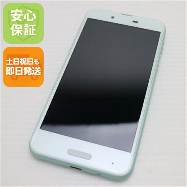 AQUOS sense SHV40 グリーン au 中古 スマホ スマホ 白ロム SHARP【超美品】保証付き 赤ロム保証