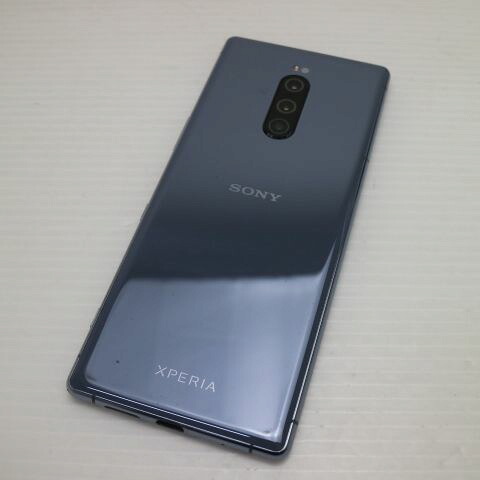 Xperia 1 SOV40 グレー au 中古 スマホ 白ロム【超美品】保証付き 赤ロム保証(サムネイル2枚目)