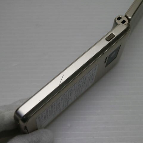 P-smart ケータイ P-01J ゴールド docomo 中古 ガラケー Panasonic 白ロム【超美品】保証付き 赤ロム保証(サムネイル2枚目)