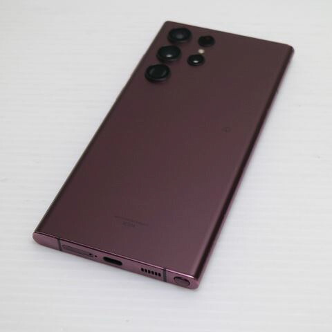 Galaxy S22 Ultra SCG14 バーガンディ au 中古 スマホ 白ロム【超美品】保証付き 赤ロム保証(サムネイル2枚目)