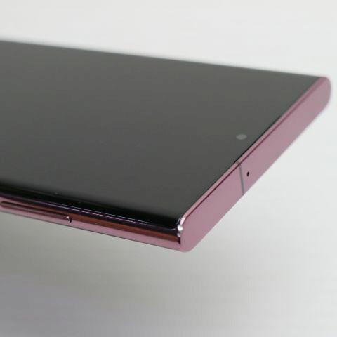 Galaxy S22 Ultra SCG14 バーガンディ au 中古 スマホ 白ロム【超美品】保証付き 赤ロム保証(サムネイル3枚目)