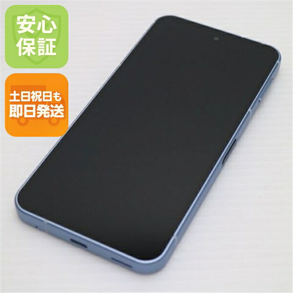 AQUOS sense9 128GB ブルー SIMフリー 中古 スマホ SHARP【新品同様】保証付き 赤ロム保証