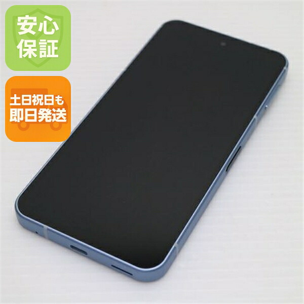 AQUOS sense9 128GB ブルー SIMフリー 中古 スマホ SHARP【新品同様】保証付き 赤ロム保証