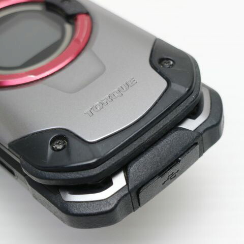 TORQUE X01 KYF33 シルバー au 中古 ガラケー KYOCERA 白ロム【良品中古】保証付き 赤ロム保証(サムネイル3枚目)