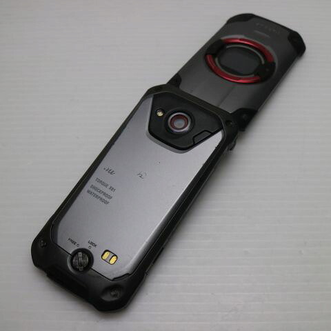TORQUE X01 KYF33 シルバー au 中古 ガラケー KYOCERA 白ロム【良品中古】保証付き 赤ロム保証(サムネイル2枚目)