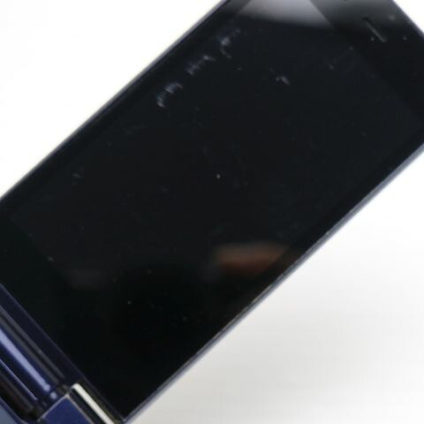 かんたん携帯9 505SH ネイビー SoftBank 中古 白ロム ガラケー SHARP【良品中古】保証付き 赤ロム保証(サムネイル3枚目)
