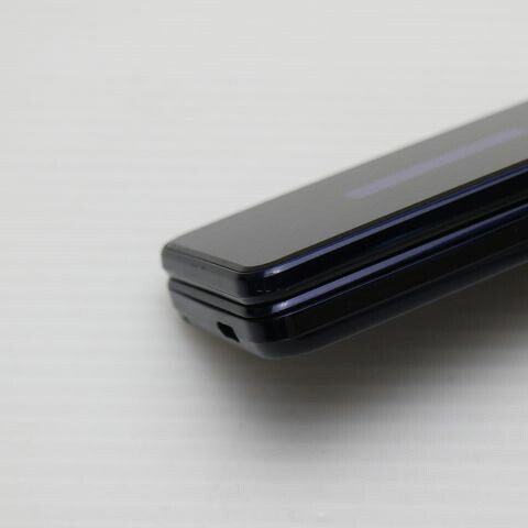 AQUOS ケータイ SH-01J ブルーブラック docomo 中古 ガラケー SHARP 白ロム【美品】保証付き 赤ロム保証(サムネイル3枚目)