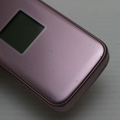 F-01M ピンク docomo 中古 ガラケー 白ロム【美品】保証付き 赤ロム保証(サムネイル3枚目)