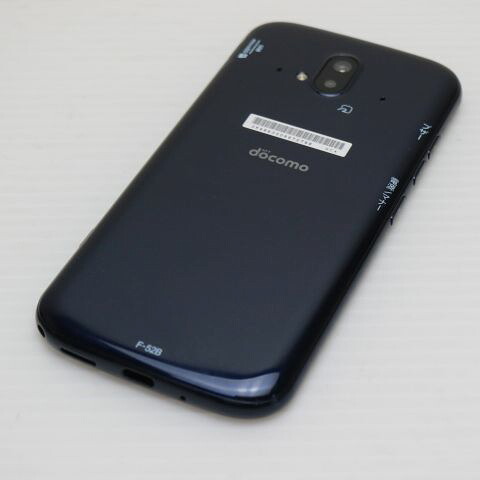 らくらくスマートフォン F-52B ネイビー docomo 中古 スマホ 白ロム【新品同様】保証付き 赤ロム保証(サムネイル2枚目)