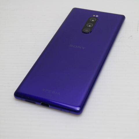 Xperia 1 SOV40 パープル au 中古 スマホ 白ロム【超美品】保証付き 赤ロム保証(サムネイル2枚目)