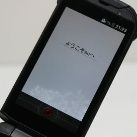 TORQUE X01 KYF33 シルバー au 中古 ガラケー KYOCERA【ジャンク】(サムネイル3枚目)